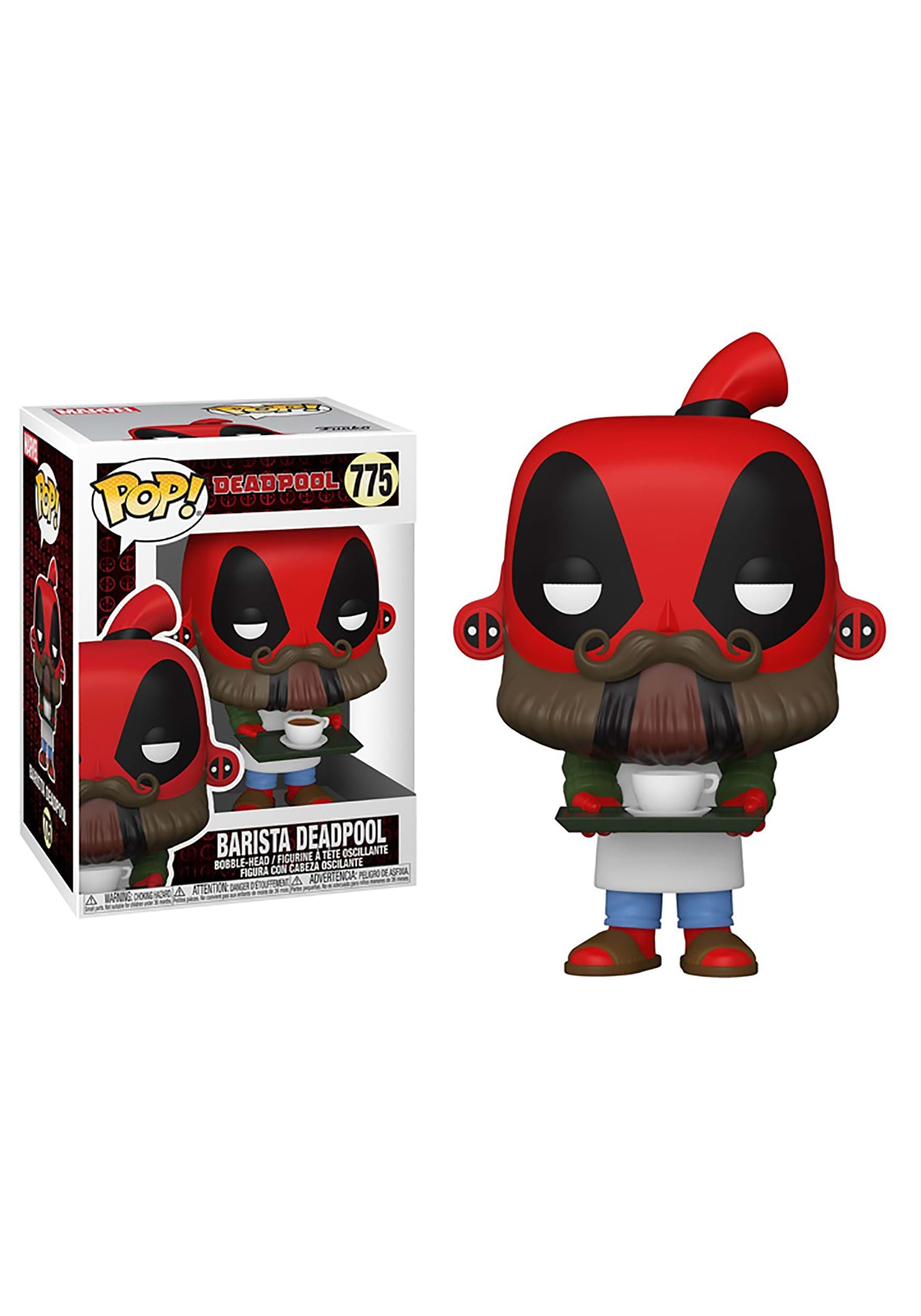 POP Marvel Deadpool 30th Coffee Barista 