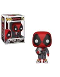 POP! Marvel: Deadpool Playtime: Deadpool in Robe Bobblehead Figure
