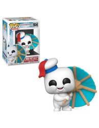 Funko POP Movies: Ghostbusters: Afterlife- Mini Puft with Cocktail Umbrella Vinyl Figure