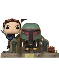 Funko POP Moment: Mandalorian- Boba Fett & Fennec Shand