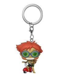 POP! Keychain: Cowboy Bebop - Ed & Ein On Scooter