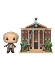 BTTF- Doc w/ Clock Tower: POP! Figure Town