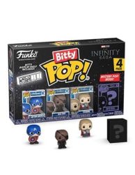 ⁦Bitty POP! Marvel: Captain America 4-Pack Vinyl Figure Set⁩ – תמונה ⁦1⁩