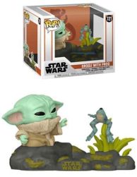 POP! Deluxe: The Mandalorian - Grogu with Frog Vinyl Figure