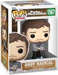FUNKO POP! Television: Parks and Rec - Andy Radical, 15th Anniversary