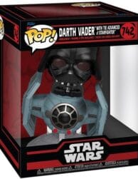 FUNKO POP! Rides Deluxe: Star Wars Dark Side - TIE Advanced x1 with Vader