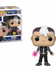 ⁦POP! Animation - Voltron: Legendary Defender #478 Shiro in Casual Clothes (Glow in the Dark) Exclusive⁩ – תמונה ⁦1⁩