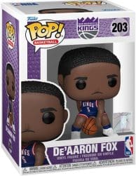 FUNKO POP! NBA: Kings - De'Aaron Fox, City Edition '24