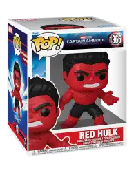 POP! Marvel - Captain America: Brave New World #1366 Red Hulk 6-Inch Super Sized