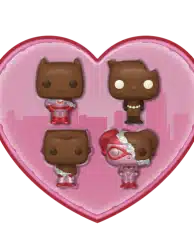 Pocket POP! 4-Pack Batman: The Animated Series (Chocolate) Valentine's Box