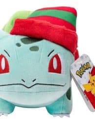 Pokemon 8-Inch Winter Bulbasaur with Holiday Hat Plush