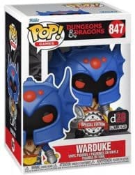 POP! Games - Dungeons & Dragons #847 Warduke with D20 Exclusive
