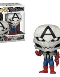 ⁦POP! Marvel - Venom #856 Poison Captain America Exclusive⁩ – תמונה ⁦1⁩