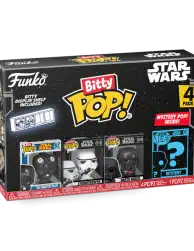 Bitty POP! Star Wars: Darth Vader, Tie-Fighter Pilot & Stormtrooper 4-Pack