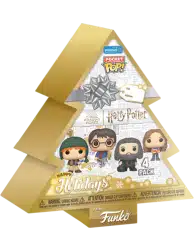 Pocket POP! 4-Pack Harry Potter Holiday Tree Box