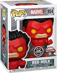 Funko POP! Marvel: Red Hulk Vinyl Figure – Special Edition Exclusive Chase