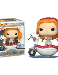 ⁦One Piece - Nami with White Hobby Horse Pop! Rides Vinyl Figure (2025 Wondrous Convention Exclusive)⁩ – תמונה ⁦1⁩
