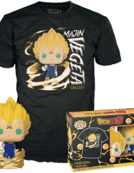 Dragon Ball Z - Majin Vegeta Glow-in-the-Dark Pop! Vinyl Figure & T-Shirt Box Set Exclusive
