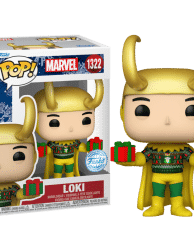 Marvel - Loki with Sweater Holiday Metallic Pop! Vinyl Figure Exclusive
