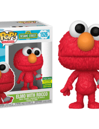 Sesame Street - Elmo with Rocco Pop! Vinyl Figure (2024 Summer Convention Exclusive)