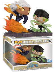 One Piece - Roronoa Zoro vs. King (Unmasked) Pop! Moment Vinyl Figure Exclusive