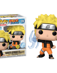 Naruto: Shippuden - Naruto Uzumaki with Rasenshuriken Glow-in-the-Dark Pop! Vinyl Figure (Exclusive)