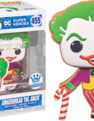 ⁦DC Super Heroes - Gingerbread The Joker Pop! Vinyl Figure (Exclusive)⁩ – תמונה ⁦1⁩