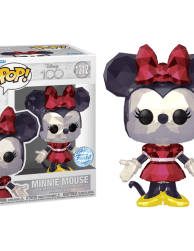 ⁦Disney 100th - Minnie Mouse (Facet) Pop! Vinyl Figure (Exclusive)⁩ – תמונה ⁦1⁩