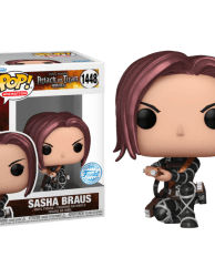 ⁦Attack on Titan - Sasha Braus Metallic Pop! Vinyl Figure Exclusive⁩ – תמונה ⁦1⁩