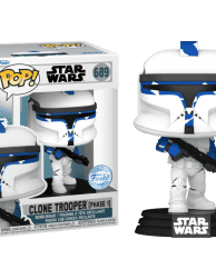 ⁦Star Wars: Ahsoka - Clone Trooper (Phase 1) Pop! Vinyl Figure (Exclusive)⁩ – תמונה ⁦1⁩