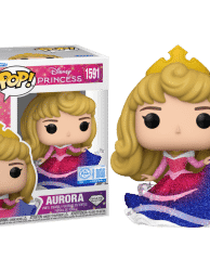⁦Sleeping Beauty - Aurora Diamond Glitter Pop! Vinyl Figure Exclusive⁩ – תמונה ⁦1⁩