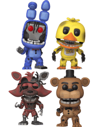 Five Nights at Freddy's - The Withered Pop! 4 POP Bundle