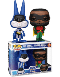 Space Jam 2: A New Legacy - Bugs Bunny as Batman & LeBron James as Robin Pop! Vinyl Figure 2-Pack
