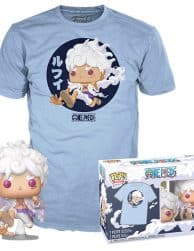 One Piece Pop! #1607 and Tee Monkey D. Luffy (Gear Five) Exclusive