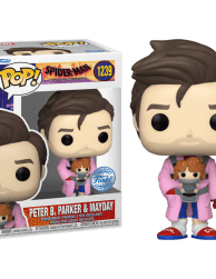 Spider-Man: Across the Spider-Verse - Peter B. Parker & Mayday Pop! Vinyl Figure Exclusive