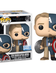 Marvel: The Infinity Saga - Steve Rogers/Captain America Split Pop! Vinyl Figure Exclusive