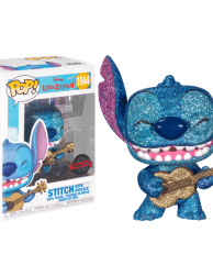Lilo & Stitch - Stitch with Ukulele Diamond Glitter Pop! Vinyl Figure Exclusive
