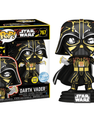 Star Wars - Darth Vader (Retro) Glow in the Dark Pop! Vinyl Figure Exclusive
