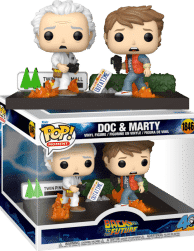 Back to the Future - Doc & Marty Pop! Moment Vinyl Figure