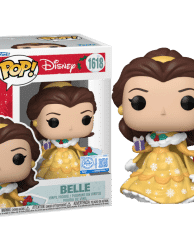 ⁦Disney: Princess - Belle Holiday Pop! Vinyl Figure (Exclusive)⁩ – תמונה ⁦1⁩