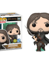⁦The Lord of the Rings - Aragorn Glow-in-the-Dark Pop! Vinyl Figure⁩ – תמונה ⁦1⁩