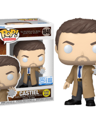 ⁦Supernatural - Castiel Glow-in-the-Dark Pop! Vinyl Figure Exclusive⁩ – תמונה ⁦1⁩