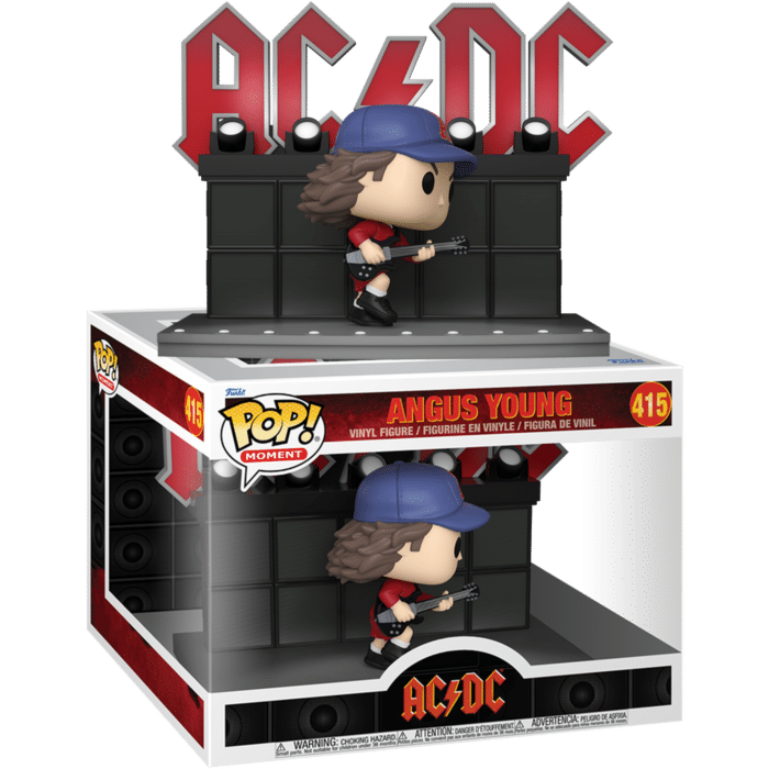 AC/DC - Angus Young Dancing on Stage Pop! Moment Vinyl Figure