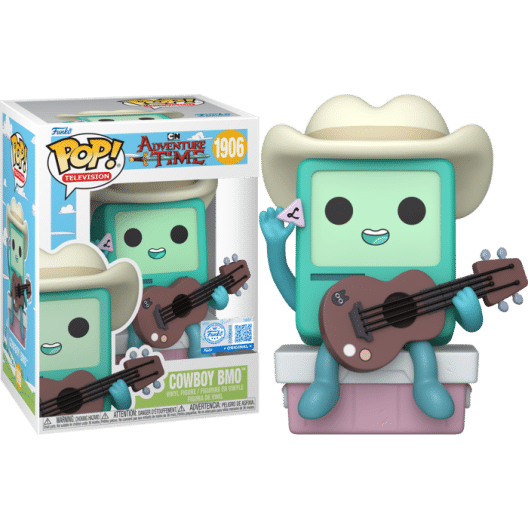 adventure-time-cowboy-bmo-with-guitar-pop-vinyl-figure Adventure Time - Cowboy BMO with Guitar Pop! Vinyl Figure