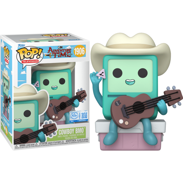 Adventure Time - Cowboy BMO with Guitar Pop! Vinyl Figure