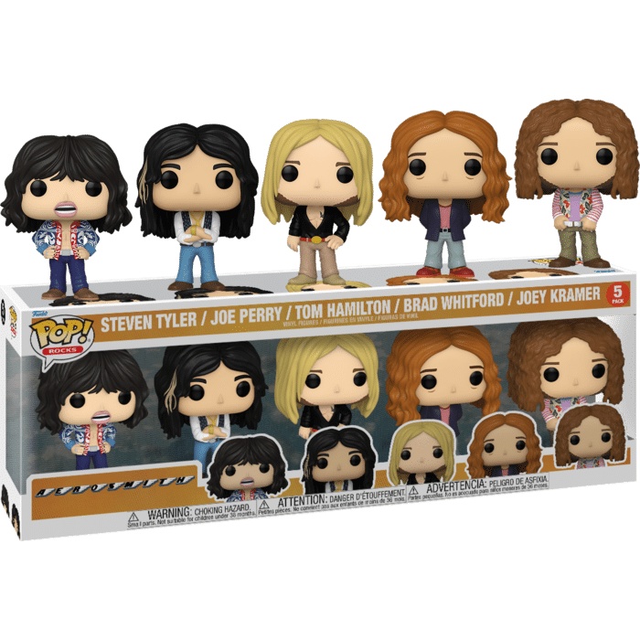 Aerosmith - Band Line-up Pop! Vinyl 5-Pack