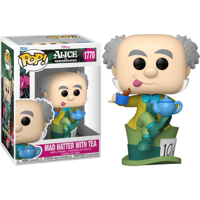 Alice in Wonderland (1951) - Mad Hatter with Tea Pop! Vinyl Figure