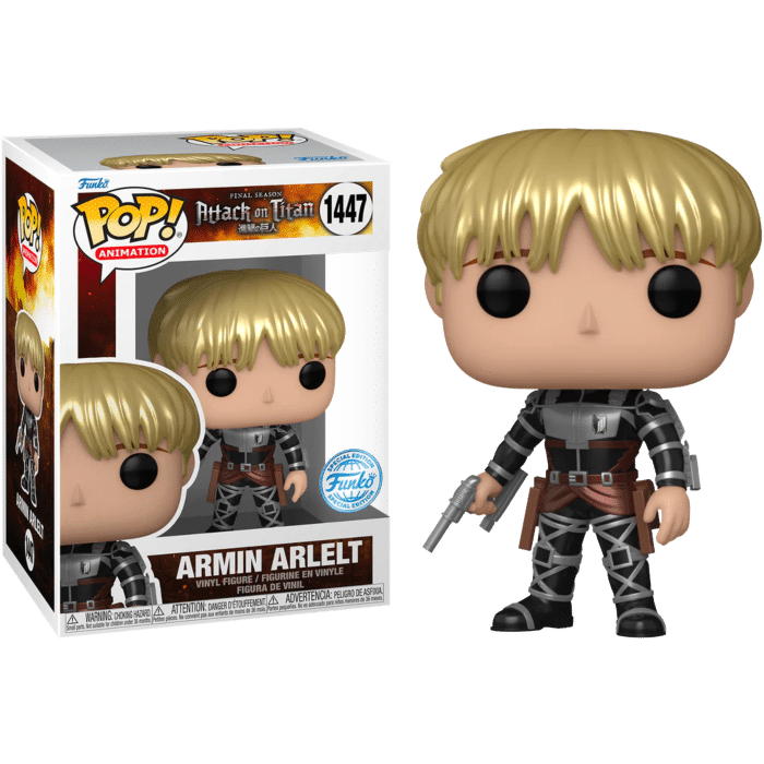Attack on Titan - Armin Arlelt Metallic Pop! Vinyl Figure
