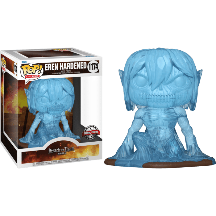 Attack on Titan - Eren Yeager Hardened Deluxe Pop! Vinyl Figure
