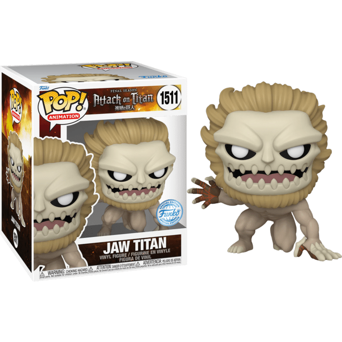 Attack on Titan - Jaw Titan 6" Super Sized Pop! Vinyl Figure